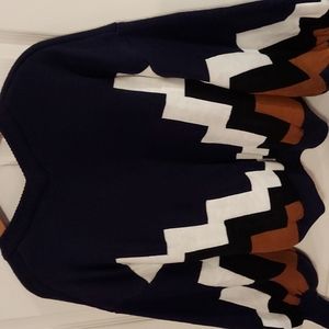 Fashion Nova In That Moment Colorblock Stripe Sweater Size XS